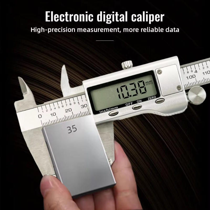 Digital Caliper 150Mm Stainless Steel - مقياس رقمي من الفولاذ المقاوم للصدأ،