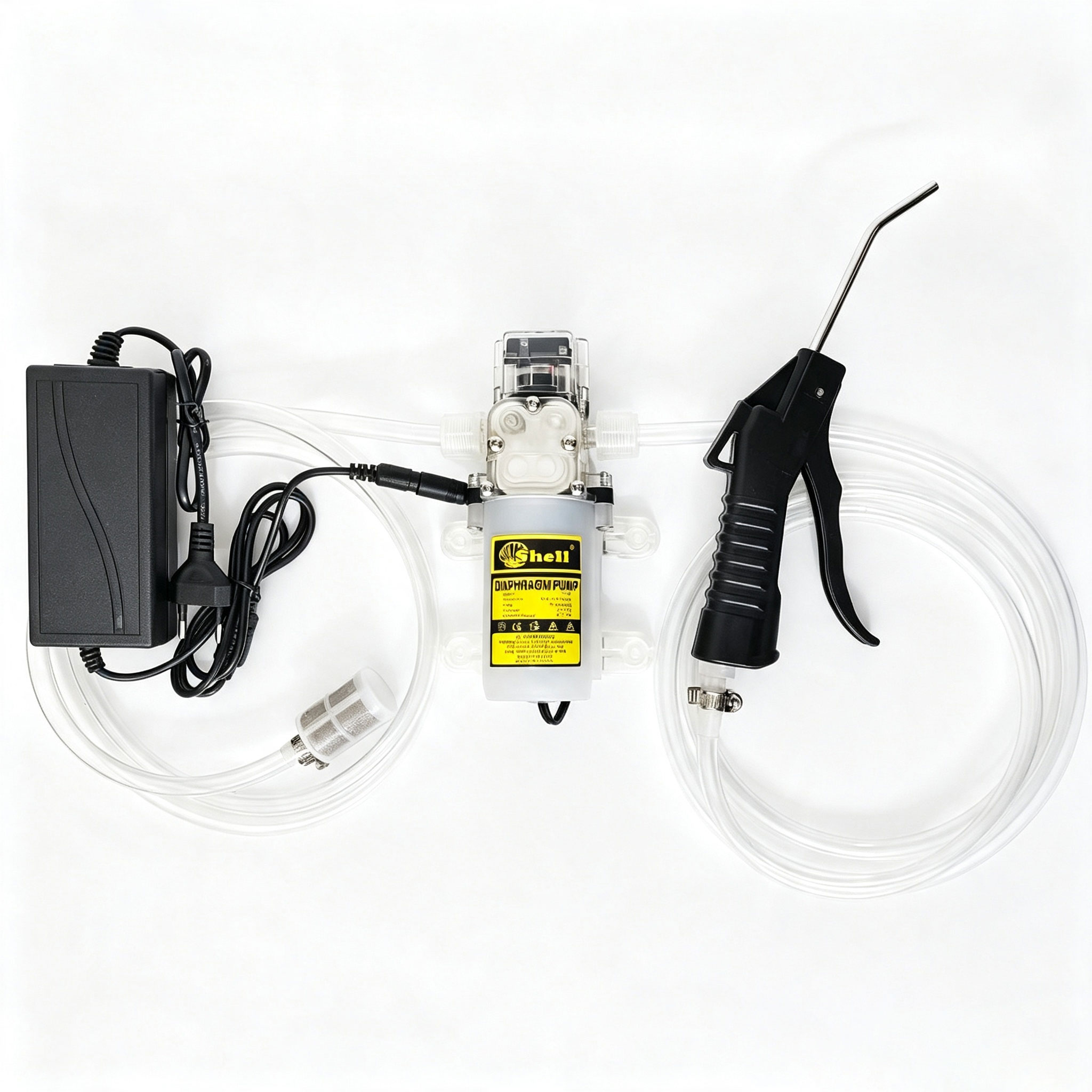 Mini Peristaltic Pump 12V - مضخة غشائية ذاتية التحضير 12 فولت