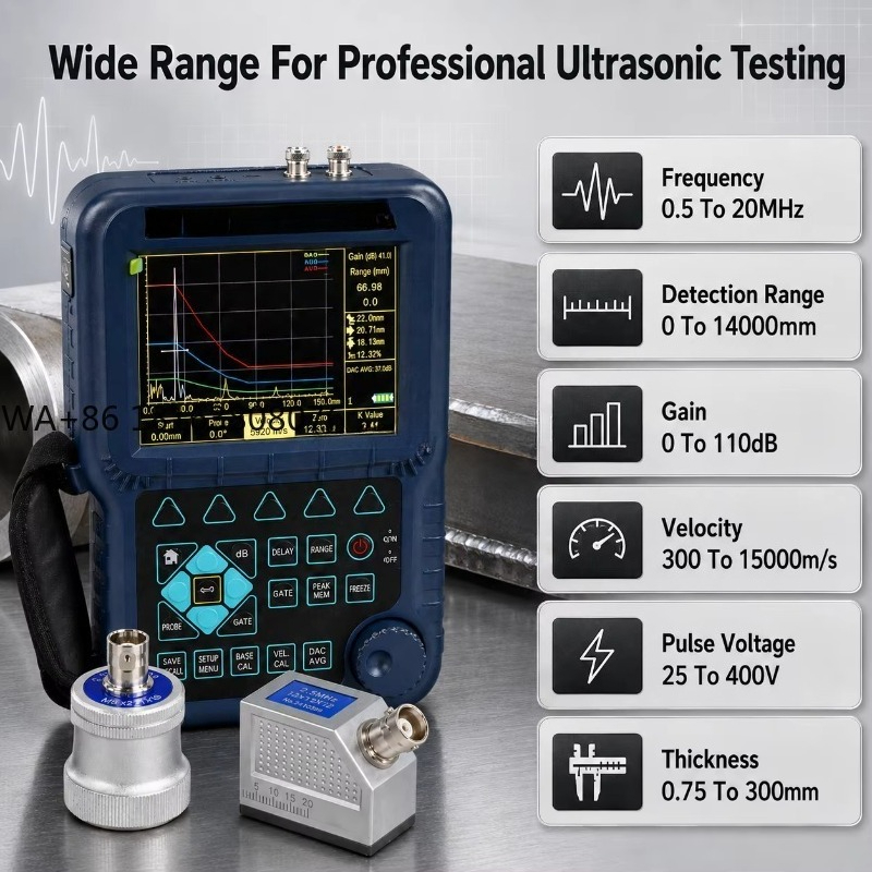 Test Instruments - جهاز كشف العيوب بالموجات فوق الصوتية