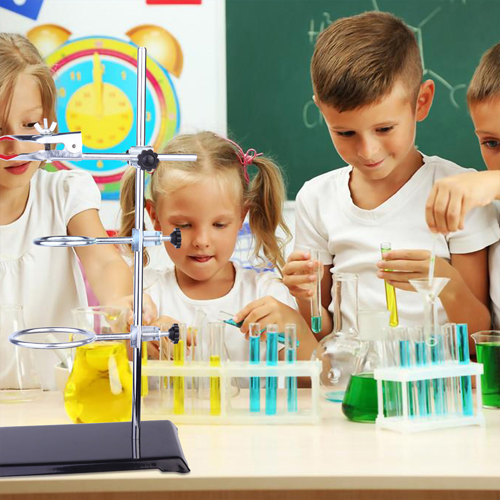 Lab Equipment - حامل حلقي معدني من الفولاذ المقاوم