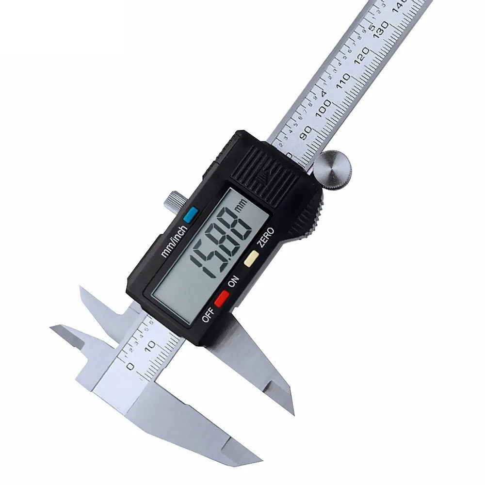 Digital Caliper 150Mm Stainless Steel - مقياس رقمي عالي الدقة من نوع