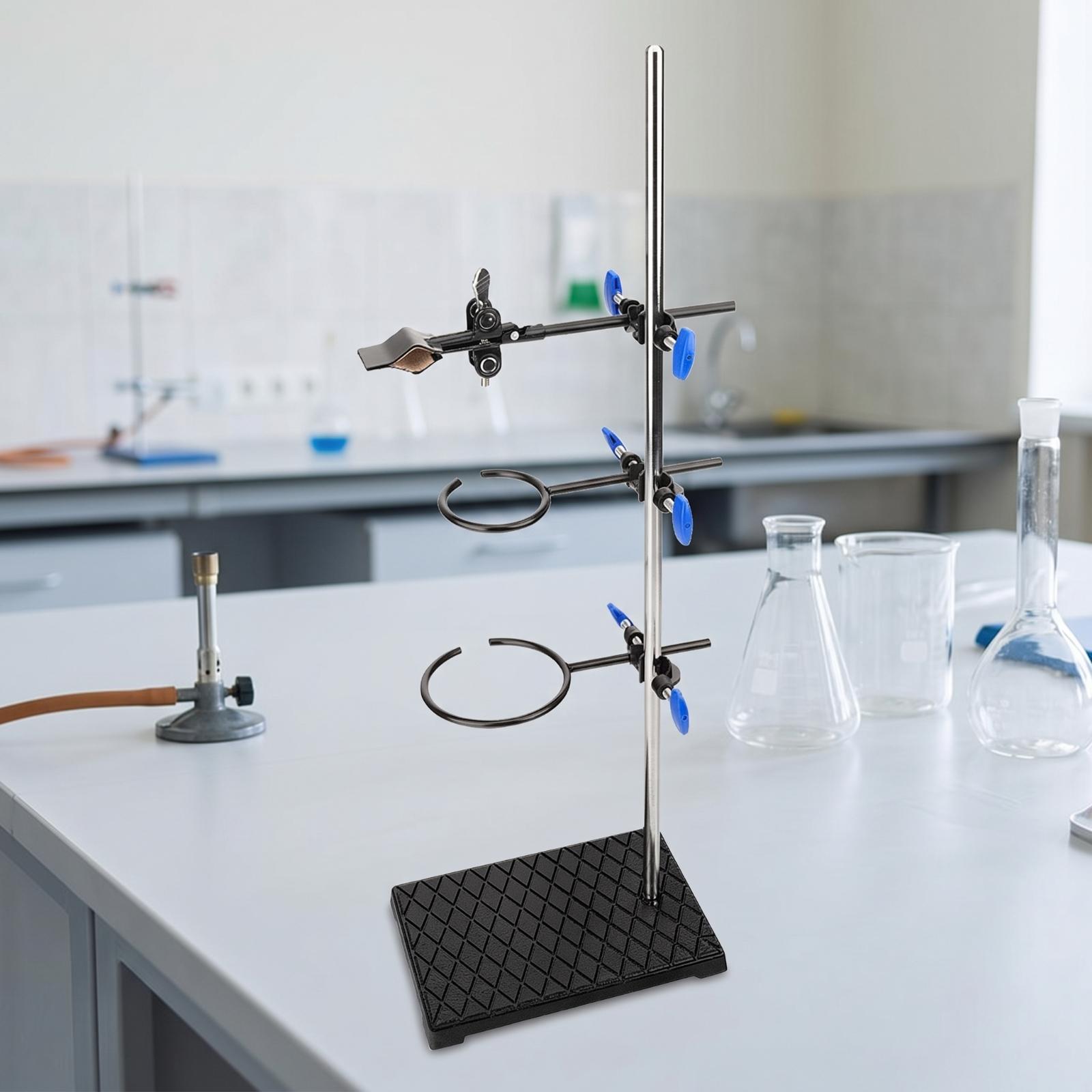 Lab Equipment - حامل تجارب فيزيائية مع قاعدة مربعة