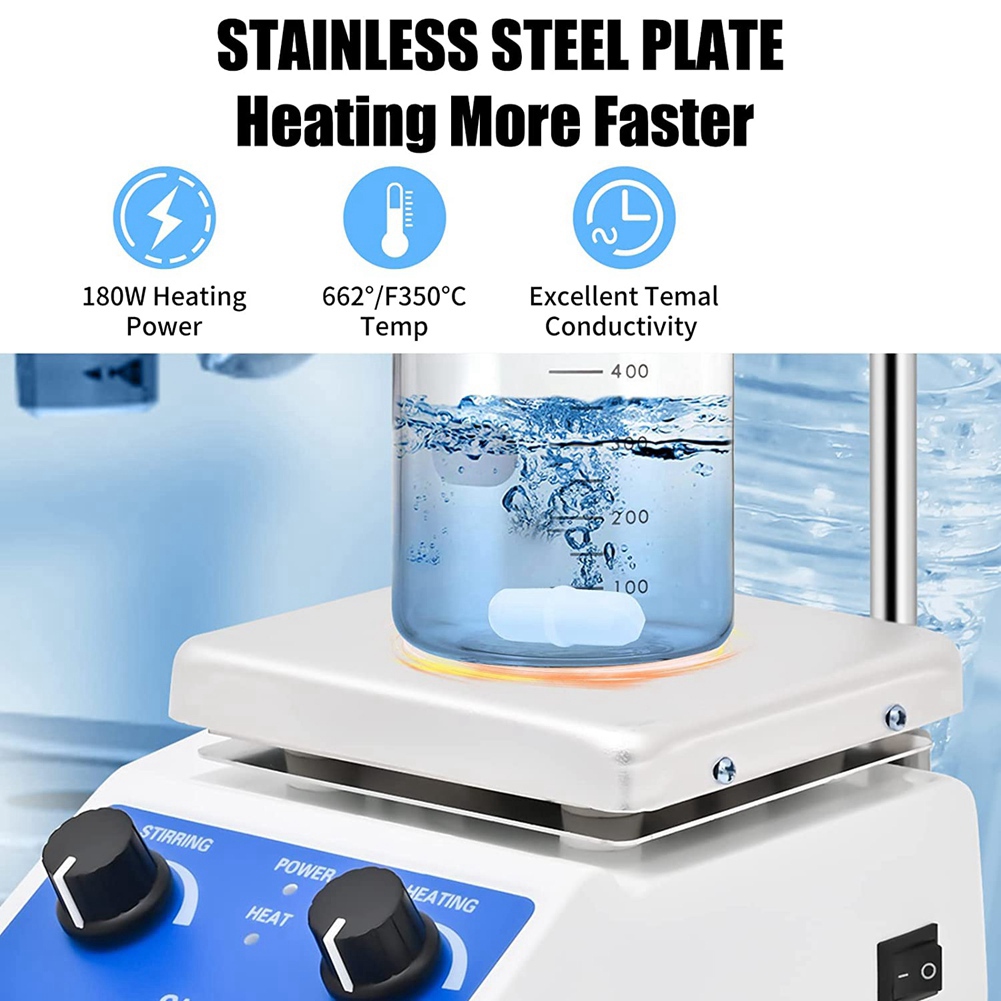 وصل حديثًا - جهاز تحريك مغناطي - مراجعة Lab Magnetic Stirrer Hot Plate وسعره