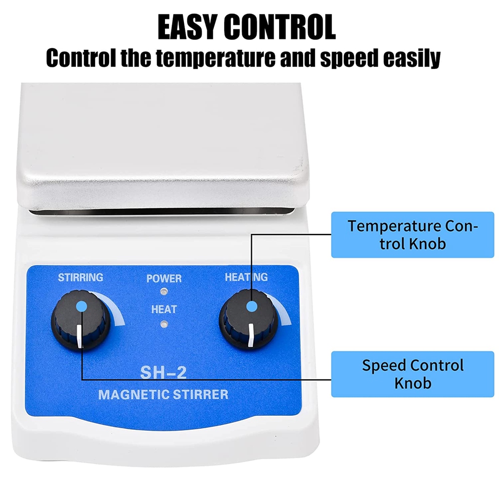 وصل حديثًا - جهاز تحريك مغناطي - مراجعة Lab Magnetic Stirrer Hot Plate وسعره