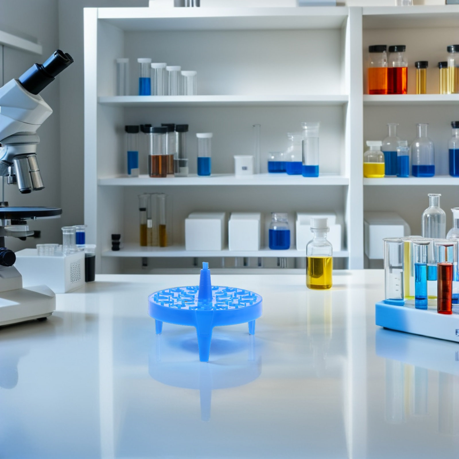 6 قطع من حامل أنابيب المختبر ا - مراجعة Lab Equipment وسعره