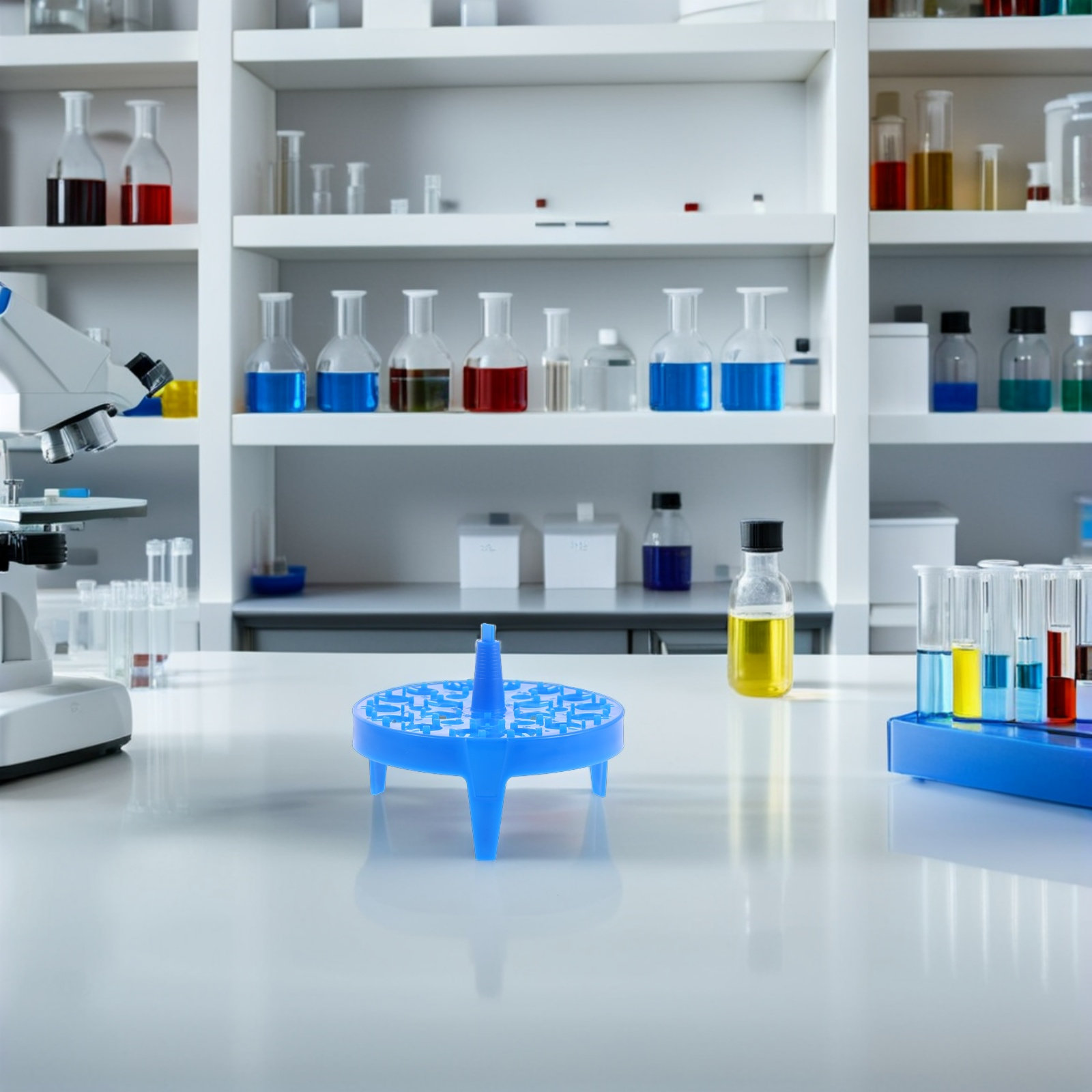 6 قطع من حامل أنابيب المختبر ا - مراجعة Lab Equipment وسعره
