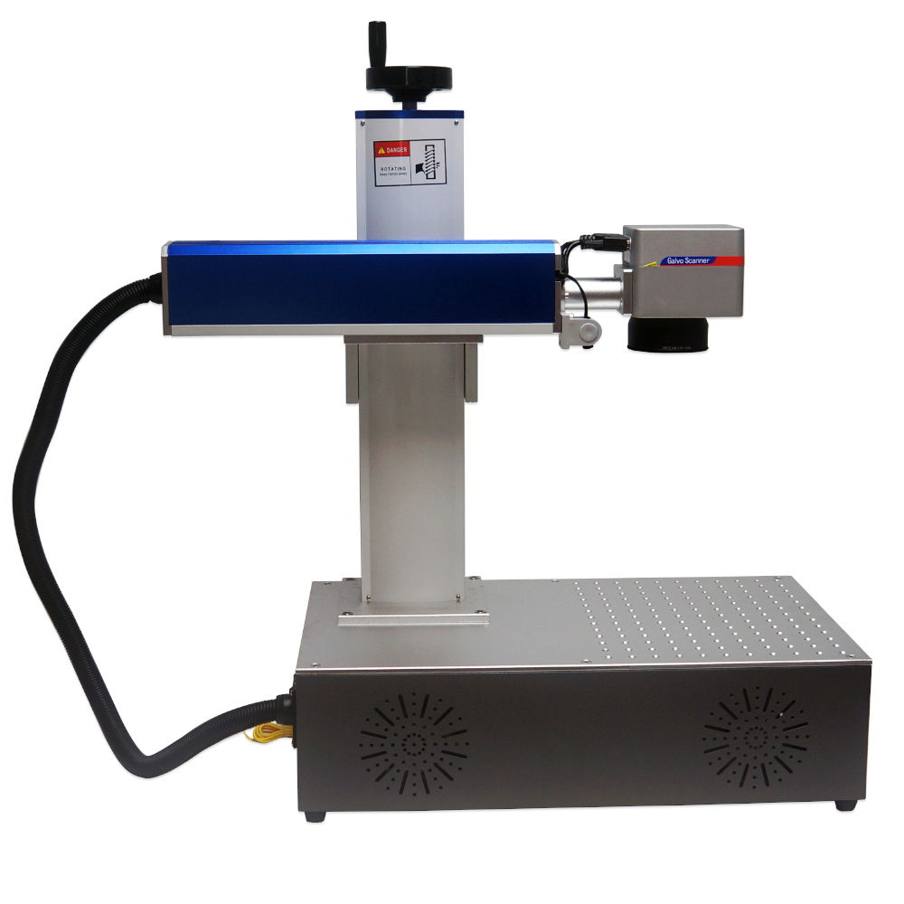 ماكينة نقش بالليزر الليفي 20 و - مراجعة Fiber Laser Marking Machine 30W وسعره