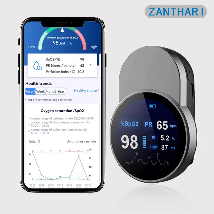 جهاز قياس النبض بالأصابع SpO2  - مراجعة Pulse Oximeter Fingertip Rechargeable وسعره