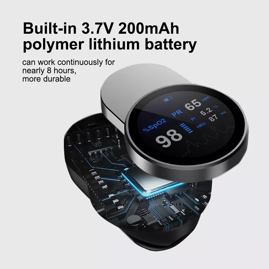 جهاز قياس النبض بالأصابع SpO2  - مراجعة Pulse Oximeter Fingertip Rechargeable وسعره