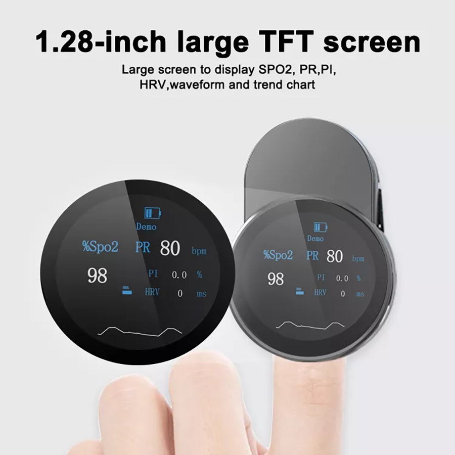 جهاز قياس النبض بالأصابع SpO2  - مراجعة Pulse Oximeter Fingertip Rechargeable وسعره