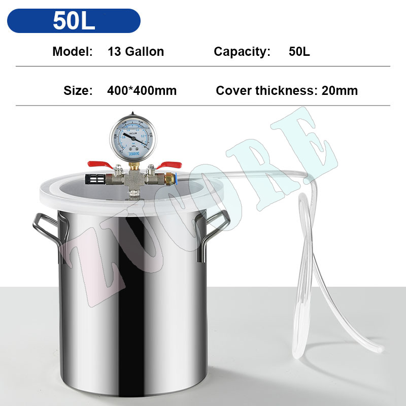 مكنسة من الفولاذ المقاوم للصدأ - مراجعة Vacuum Chamber Kit With Pump وسعره