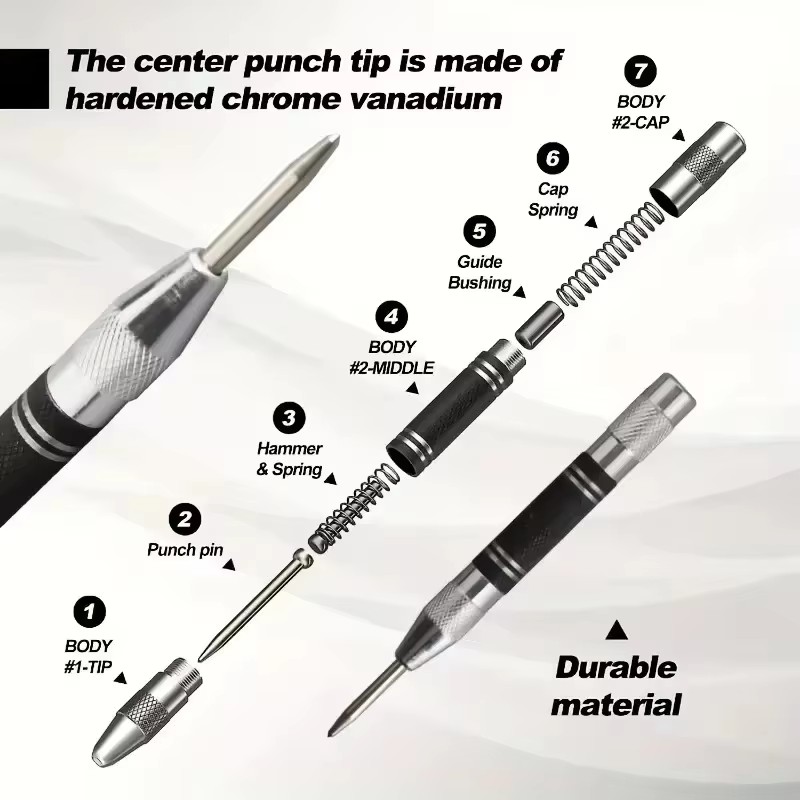 أداة تحديد مواقع الثقوب الأوتو - مراجعة Industrial Tools وسعره