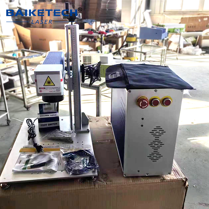 ماكينة نقش بالليزر محمولة بقوة - مراجعة Fiber Laser Marking Machine 30W وسعره