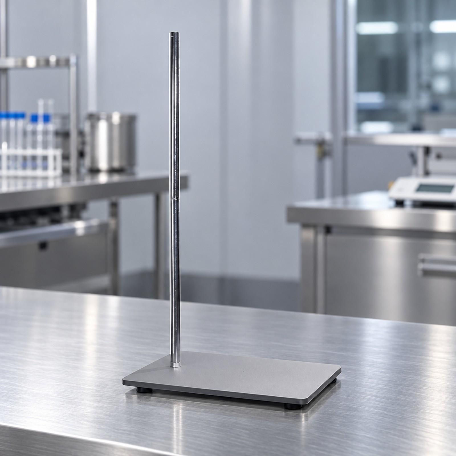 حامل معدني من الحديد مع عمود ب - مراجعة Lab Equipment وسعره