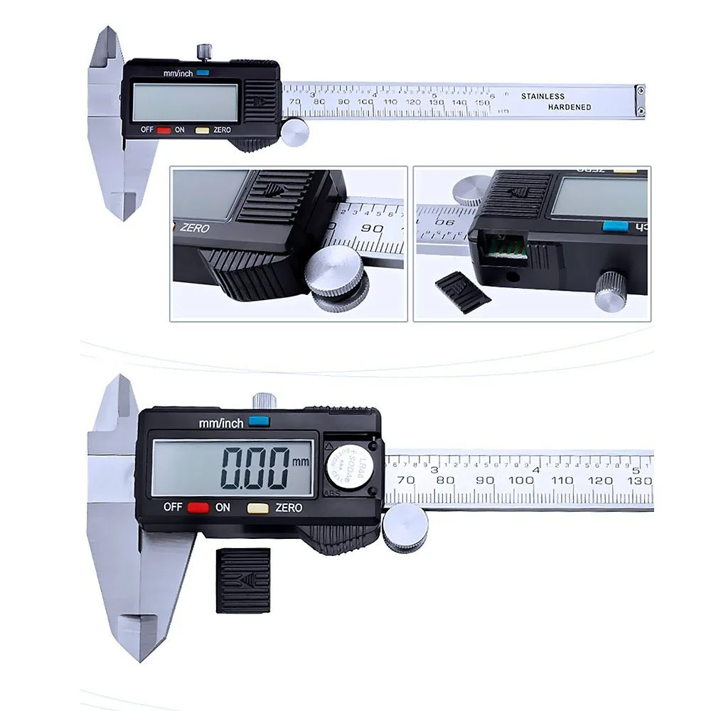 مقياس رقمي عالي الدقة من نوع ا - مراجعة Digital Caliper 150Mm Stainless Steel وسعره
