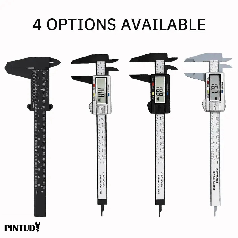 1 رنيه بلاستيك الفرجار الرنجة  - مراجعة Digital Caliper 150Mm Stainless Steel وسعره