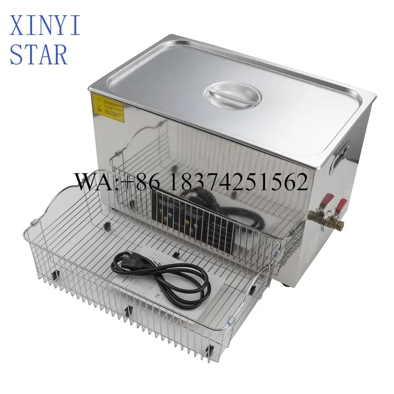 خزان تنظيف بالموجات فوق الصوتي - مراجعة Ultrasonic Cleaner 30L Industrial وسعره