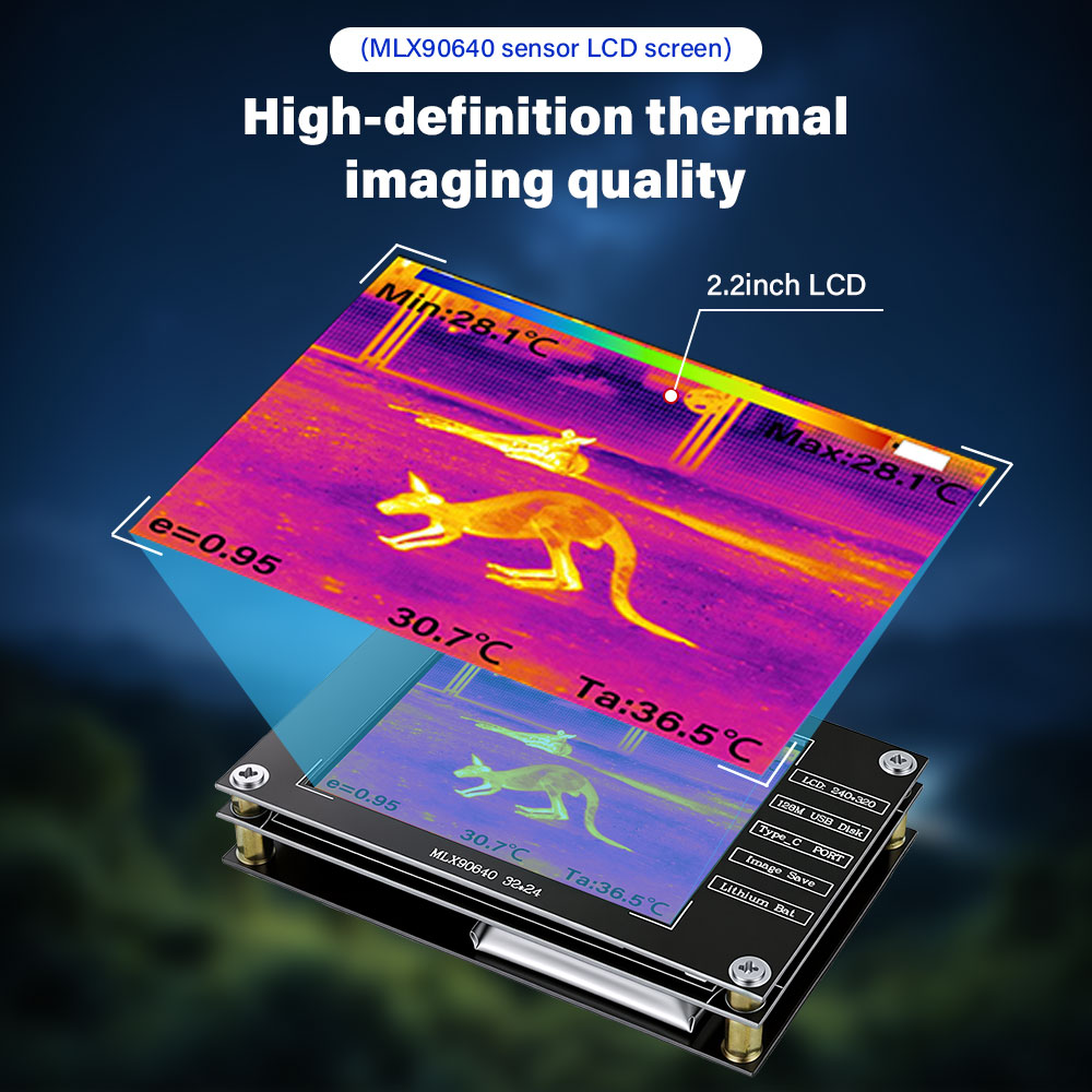 -40 ℃ ~300 ℃   كاميرا تصوير حر - مراجعة Thermal Imaging Camera Pcb Repair وسعره
