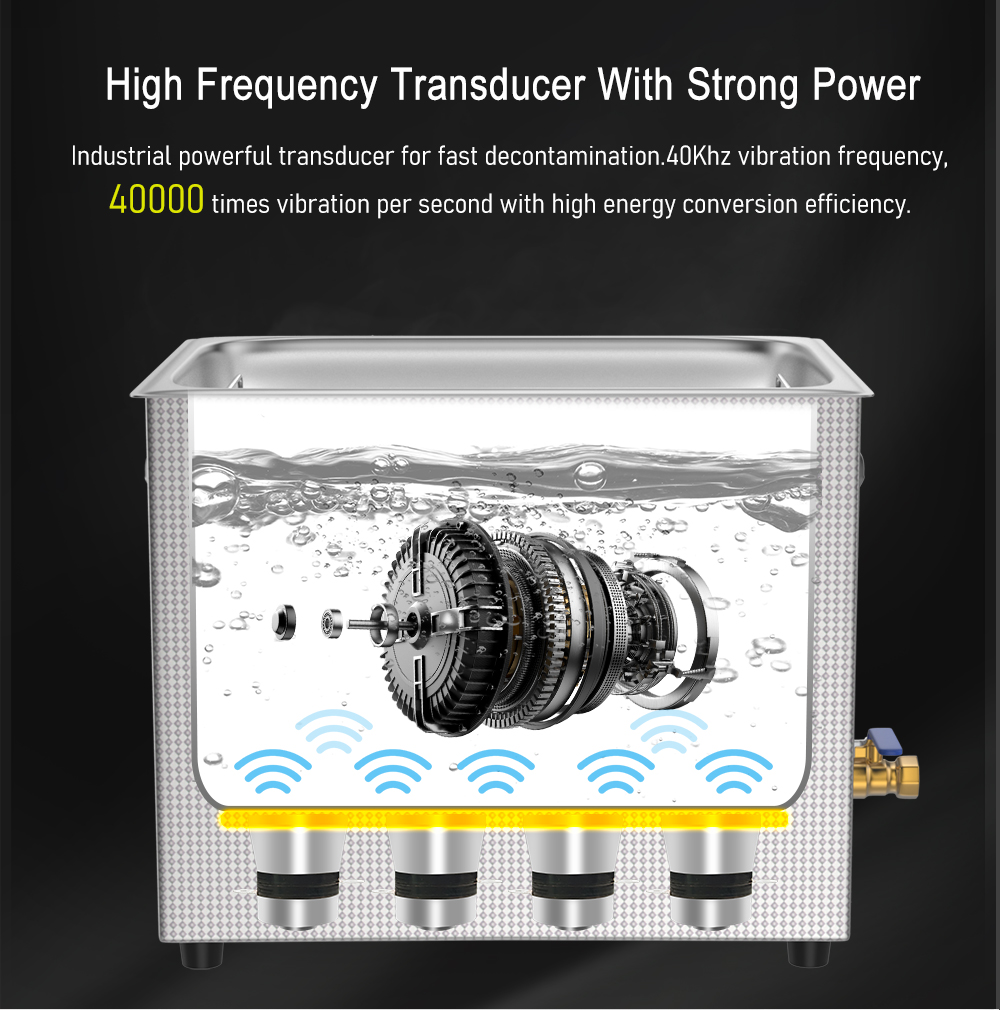 1L 3L 6L 10L 15L 30L حمام بالم - مراجعة Ultrasonic Cleaner 30L Industrial وسعره